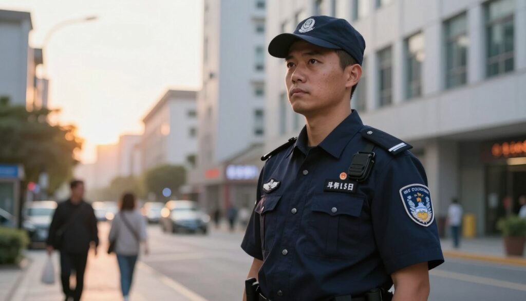 A security officer